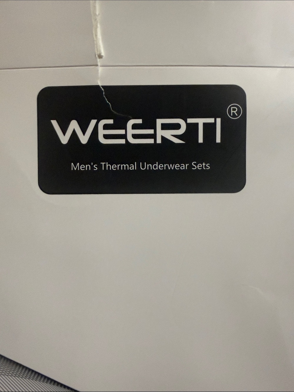 Weerti Men's Thermal Undershirt — Black